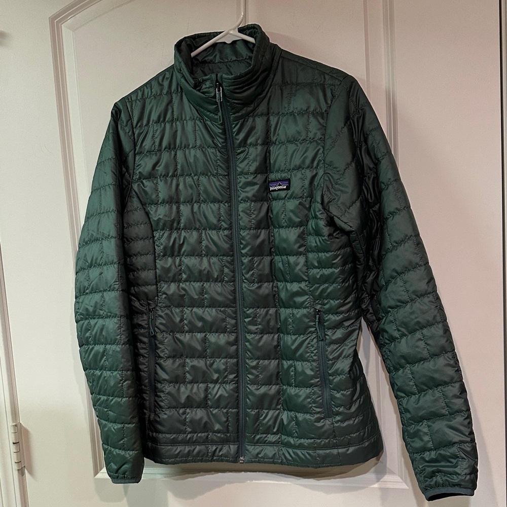 Patagonia Forest Green Puffer Jacket